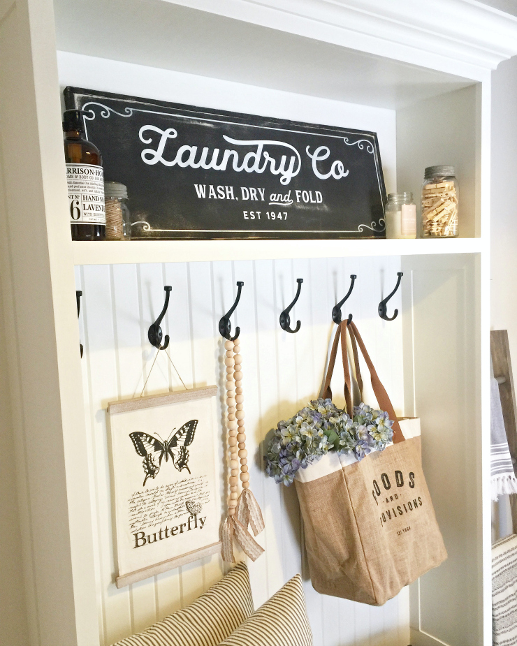 DIY mudroom cubby Ikea hack - Willow Bloom Home